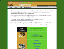 Tablet Screenshot of gardeninsects.com